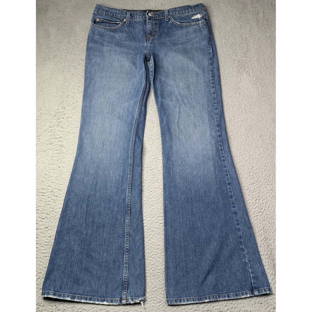 Juicy Couture Blue Denim Flare Jeans